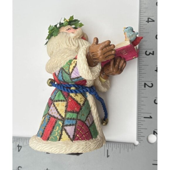 Hallmark Keepsake Toy Shop Serenade Christmas Tree Ornament Santa Claus Birds - Picture 3 of 11